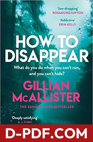 How to Disappear by Gillian McAllister book cover