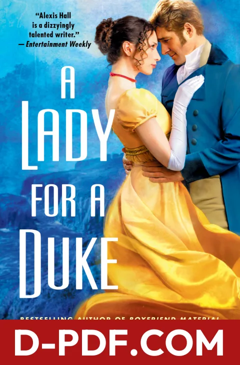 A Lady for a Duke by Alexis Hall book cover