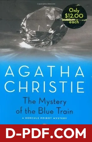 The Mystery of the Blue Train by Agatha Christie book cover