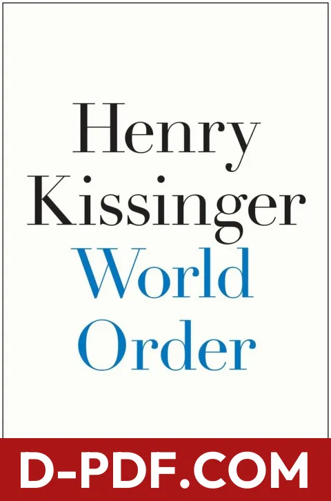 World Order by Henry Kissinger book cover