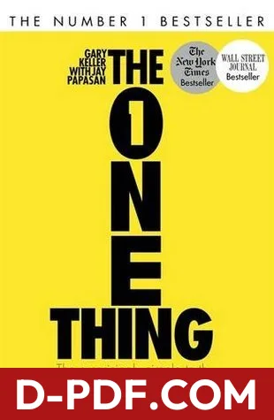 One Thing by Gary Keller book cover