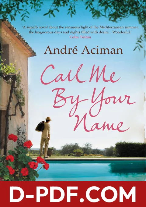 Call me by your name by André Aciman book cover