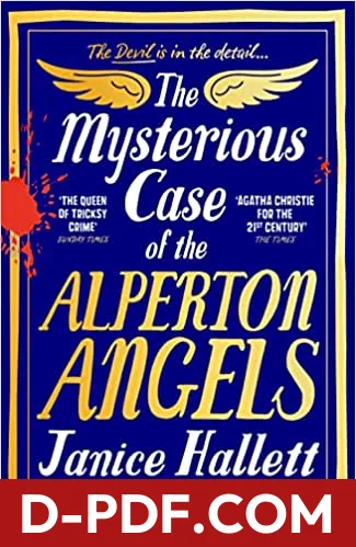 The Mysterious Case of the Alperton Angels by Janice Hallett book cover