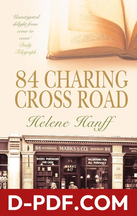 84 Charing Cross Road by Helene Hanff book cover