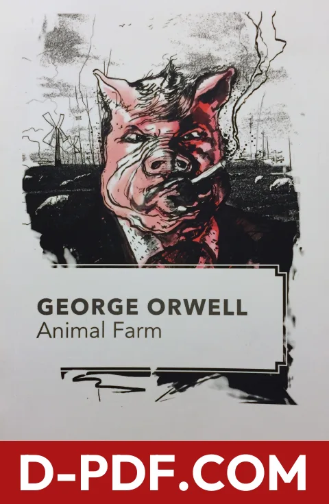 Animal Farm by George Orwell book cover