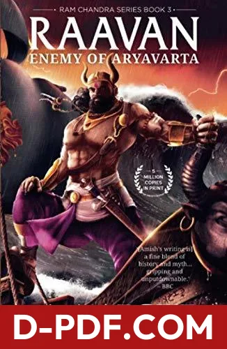Raavan: Enemy of Aryavarta by Amish Tripathi book cover