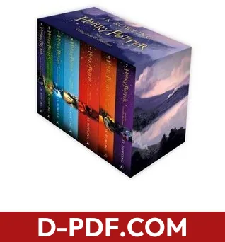 Harry Potter by J.K. Rowling book cover