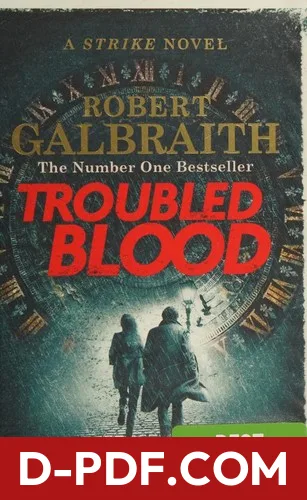 Troubled Blood by J. K. Rowling book cover