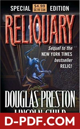 Reliquary by Lincoln Child, Douglas Preston book cover