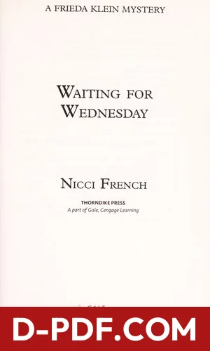 Waiting for Wednesday by Nicci French book cover