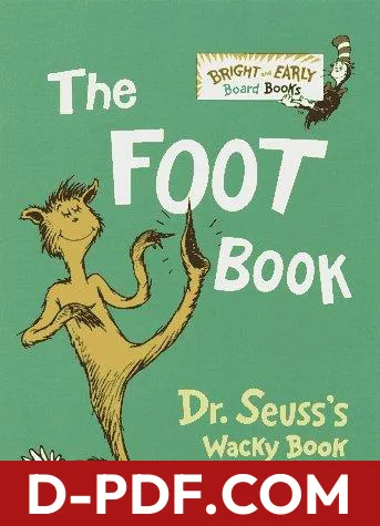 The Foot Book by Dr. Seuss book cover