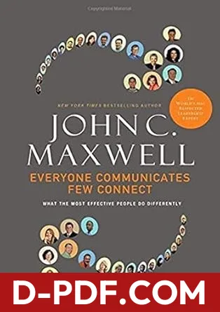 Everyone communicates, few connect by John C. Maxwell book cover
