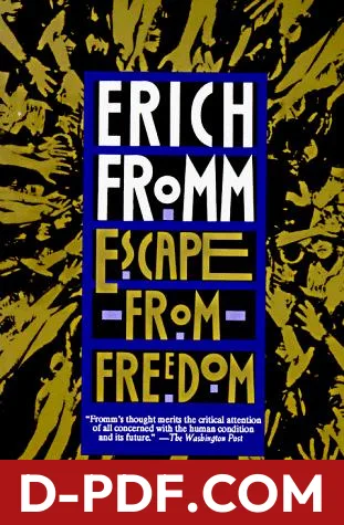 Escape from Freedom by Erich Fromm book cover