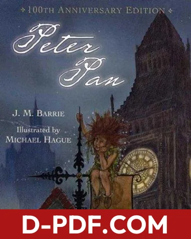 Peter Pan by J. M. Barrie, book cover