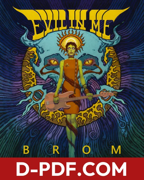 Evil in Me by Brom book cover
