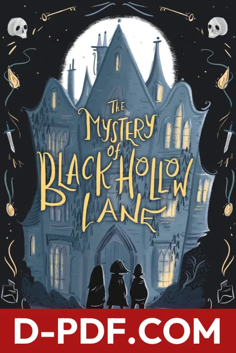 The Mystery of Black Hollow Lane by Julia Nobel book cover
