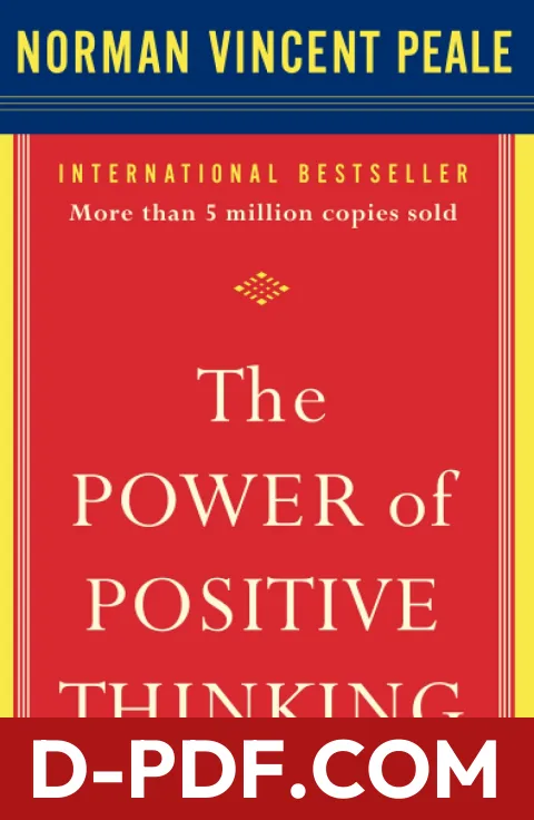 The Power of Positive Thinking by Norman Vincent Peale book cover
